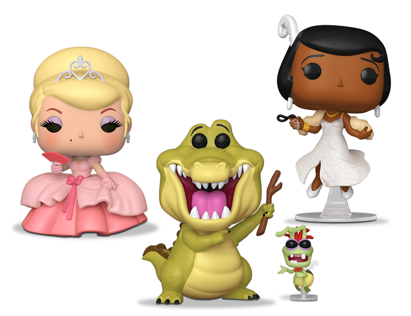 Funko POP! Disney Princess and the Frog collection